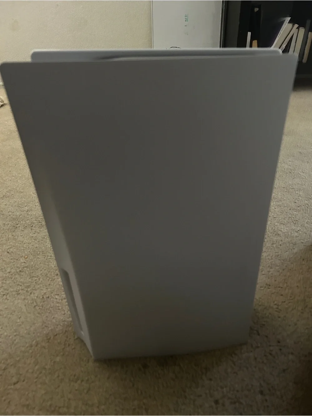 Sony White PlayStation 5 Console Disc series. Top Panel - Modern Gaming Hardware